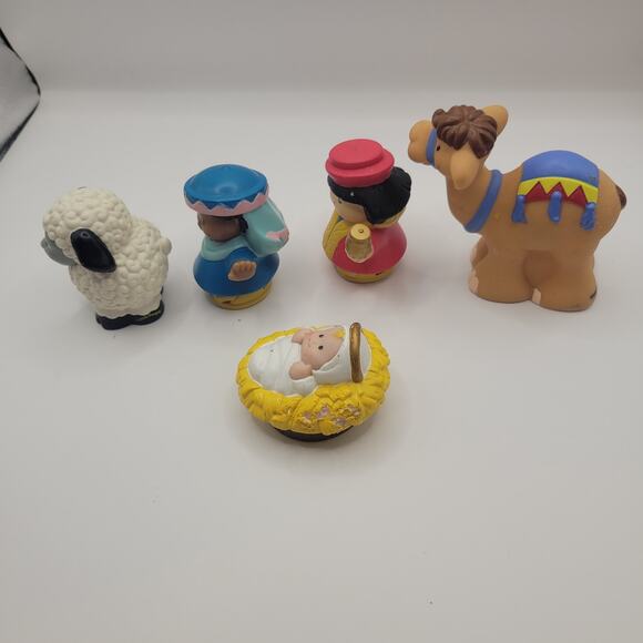 Little People Fisher Price Nativity Set Little People Replacement Parts 5 PC - Picture 3 of 10